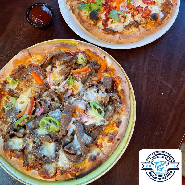 Fountain Park Fry Edinburgh doner pizza