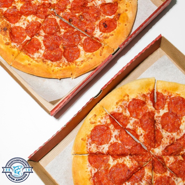 Fountain Park Fry Edinburgh pizzas